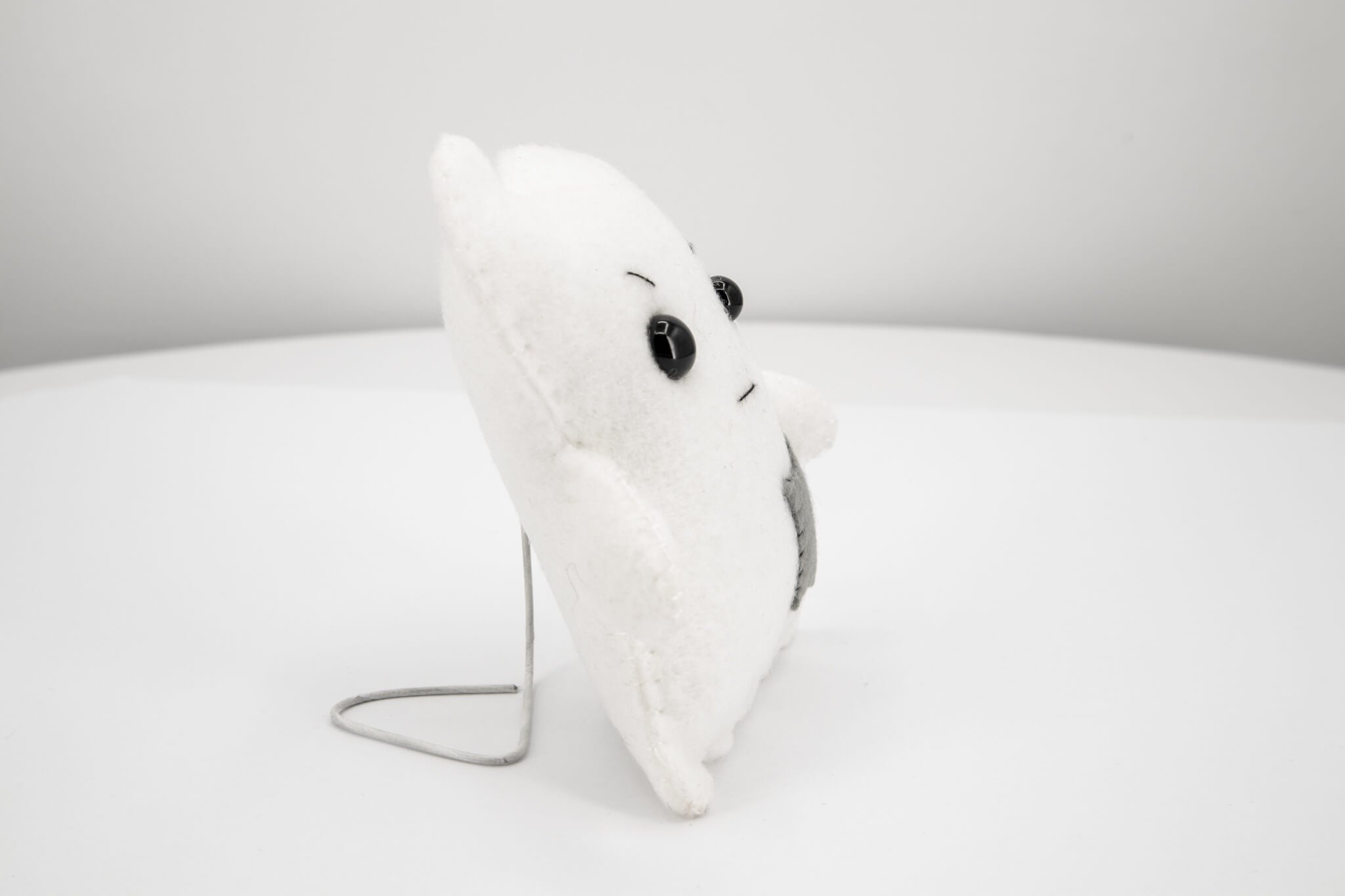 Mean Felt Ghost Doll - Pearl Moon Creations