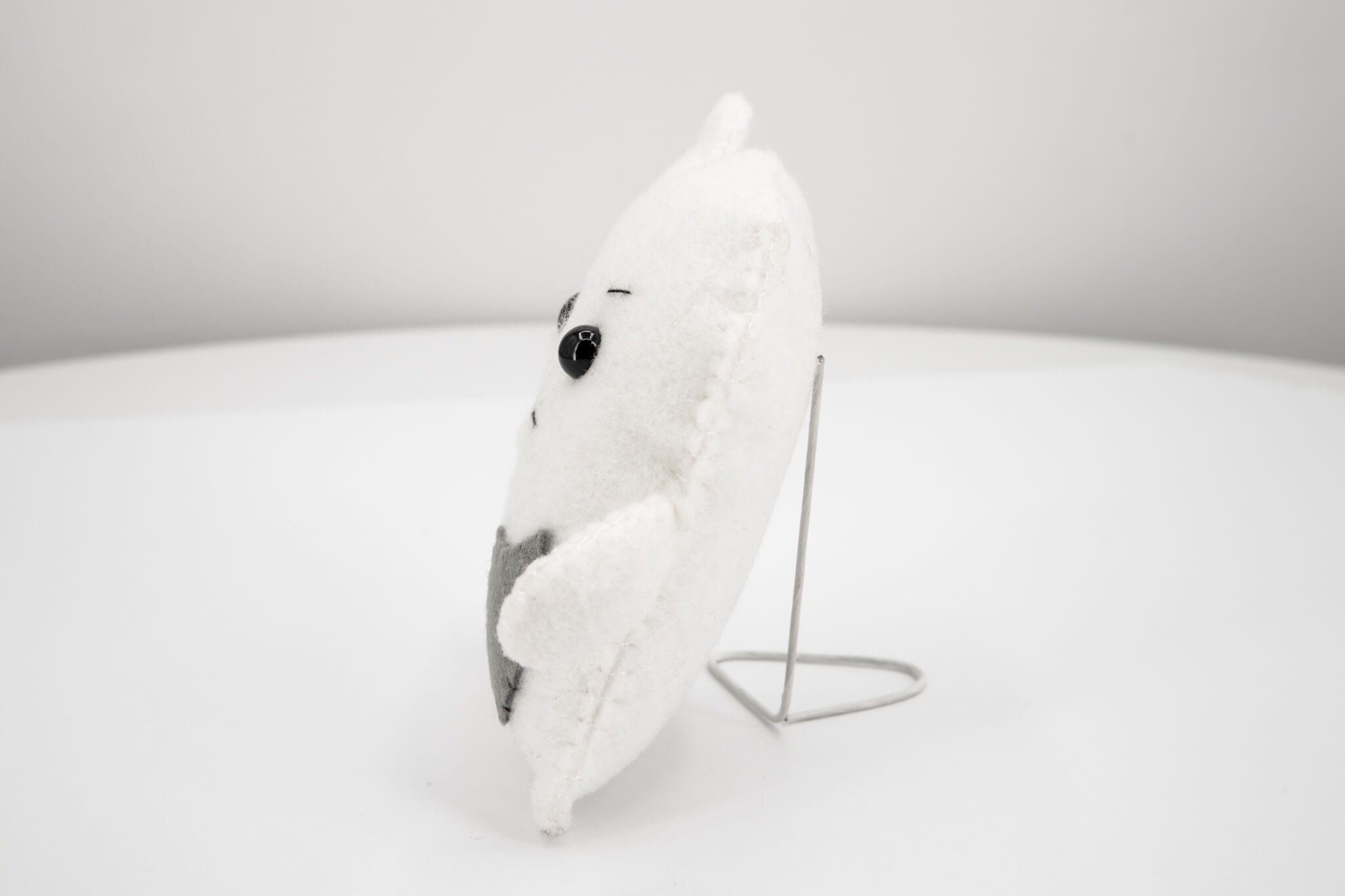 Mean Felt Ghost Doll - Pearl Moon Creations