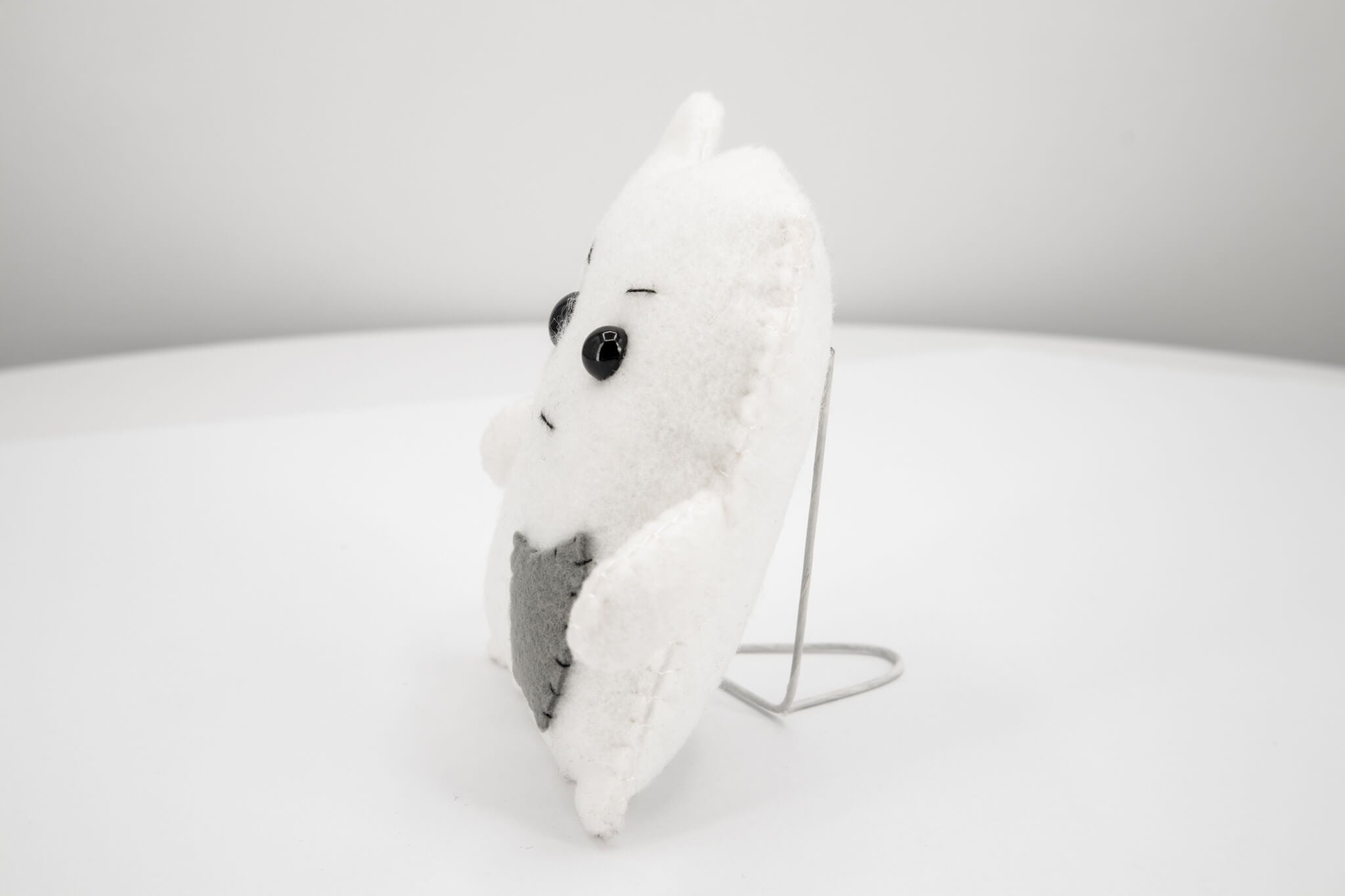 Mean Felt Ghost Doll - Pearl Moon Creations