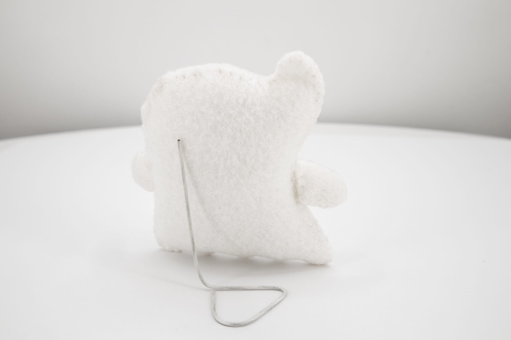 Mean Felt Ghost Doll - Pearl Moon Creations