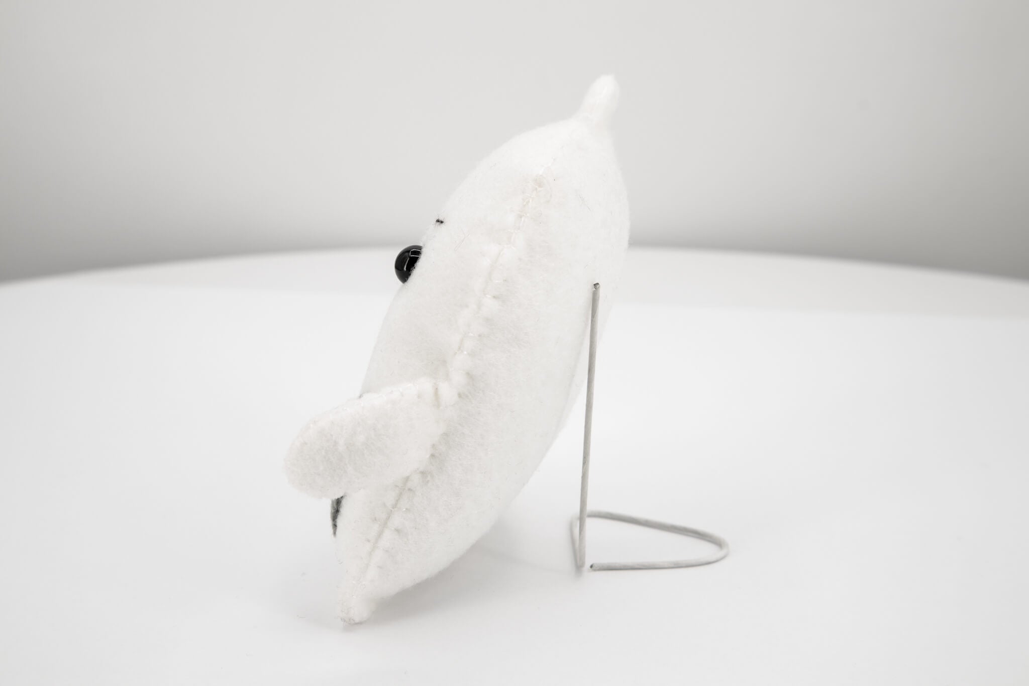 Mean Felt Ghost Doll - Pearl Moon Creations