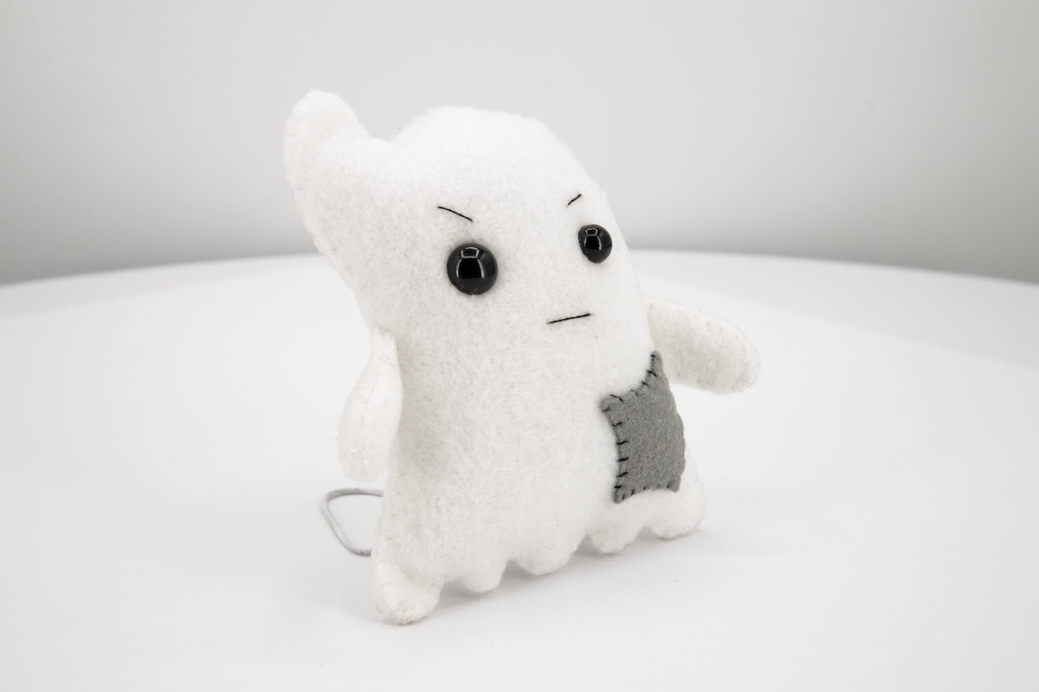 Mean Felt Ghost Doll - Pearl Moon Creations