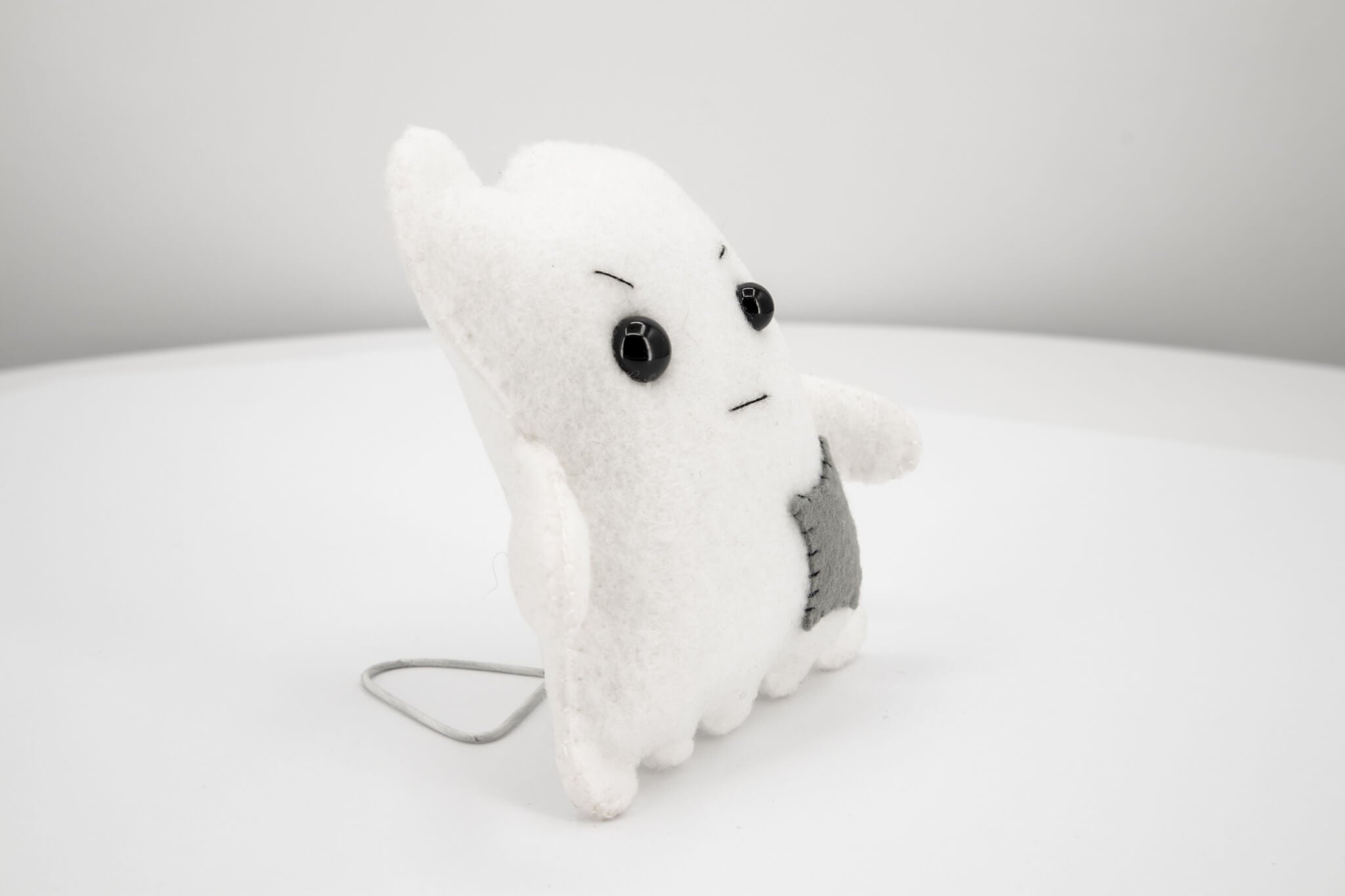 Mean Felt Ghost Doll - Pearl Moon Creations