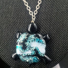 OOAK Turtle Pendant Necklace - Pearl Moon Creations
