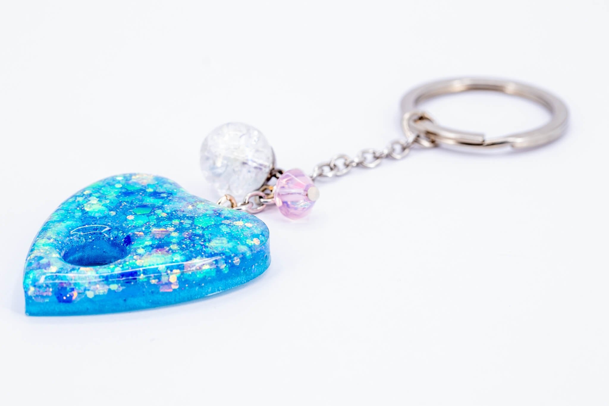 Ouija Planchette Keychain - Pearl Moon Creations