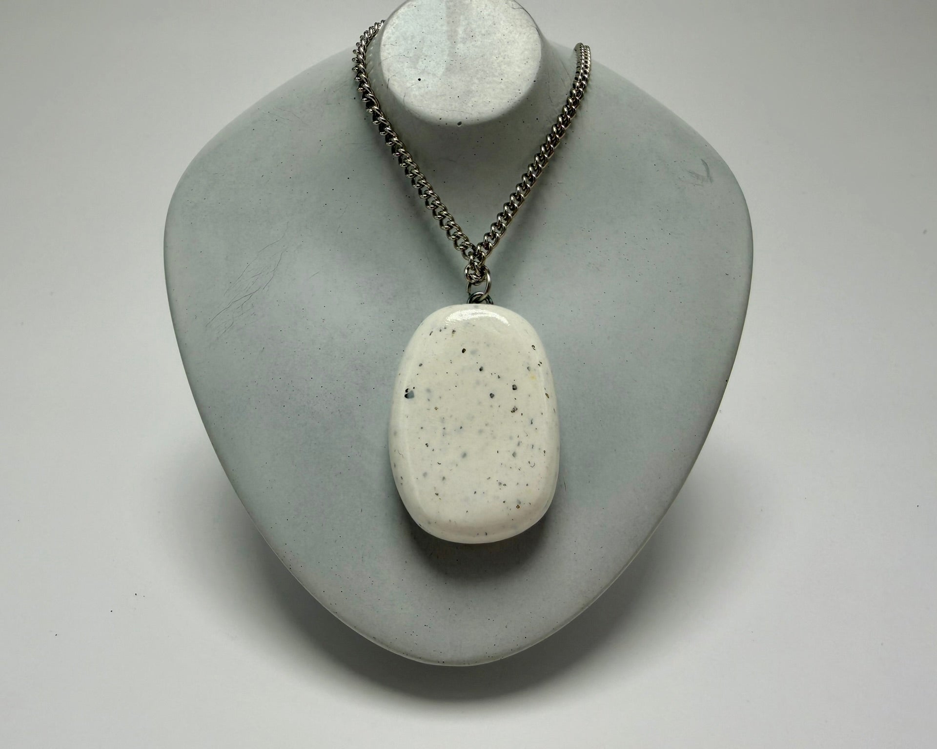 Pink Wildflower Pendant Necklace - Pearl Moon Creations