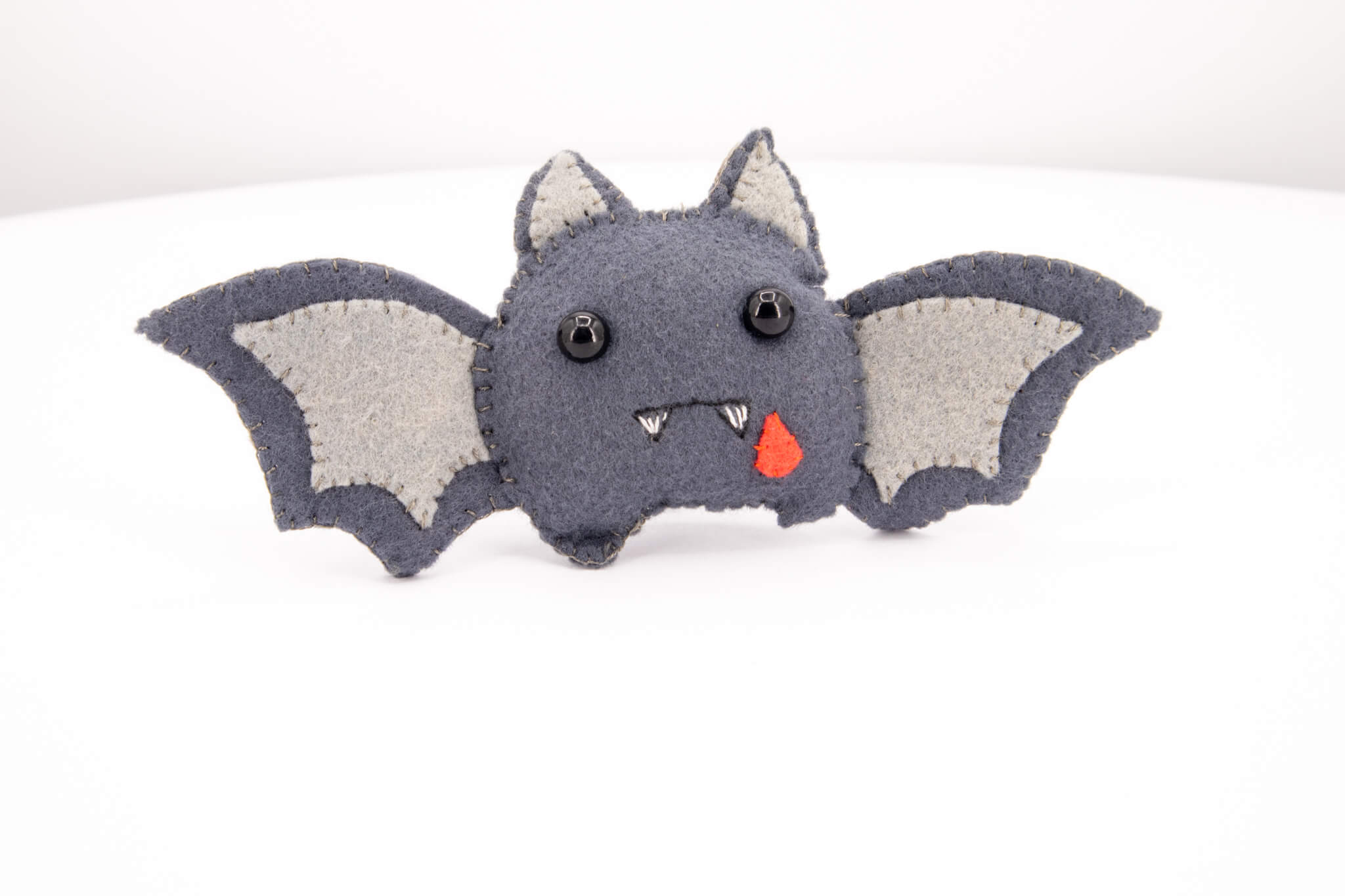 Felt Stuffed Bat - Pearl Moon Creations