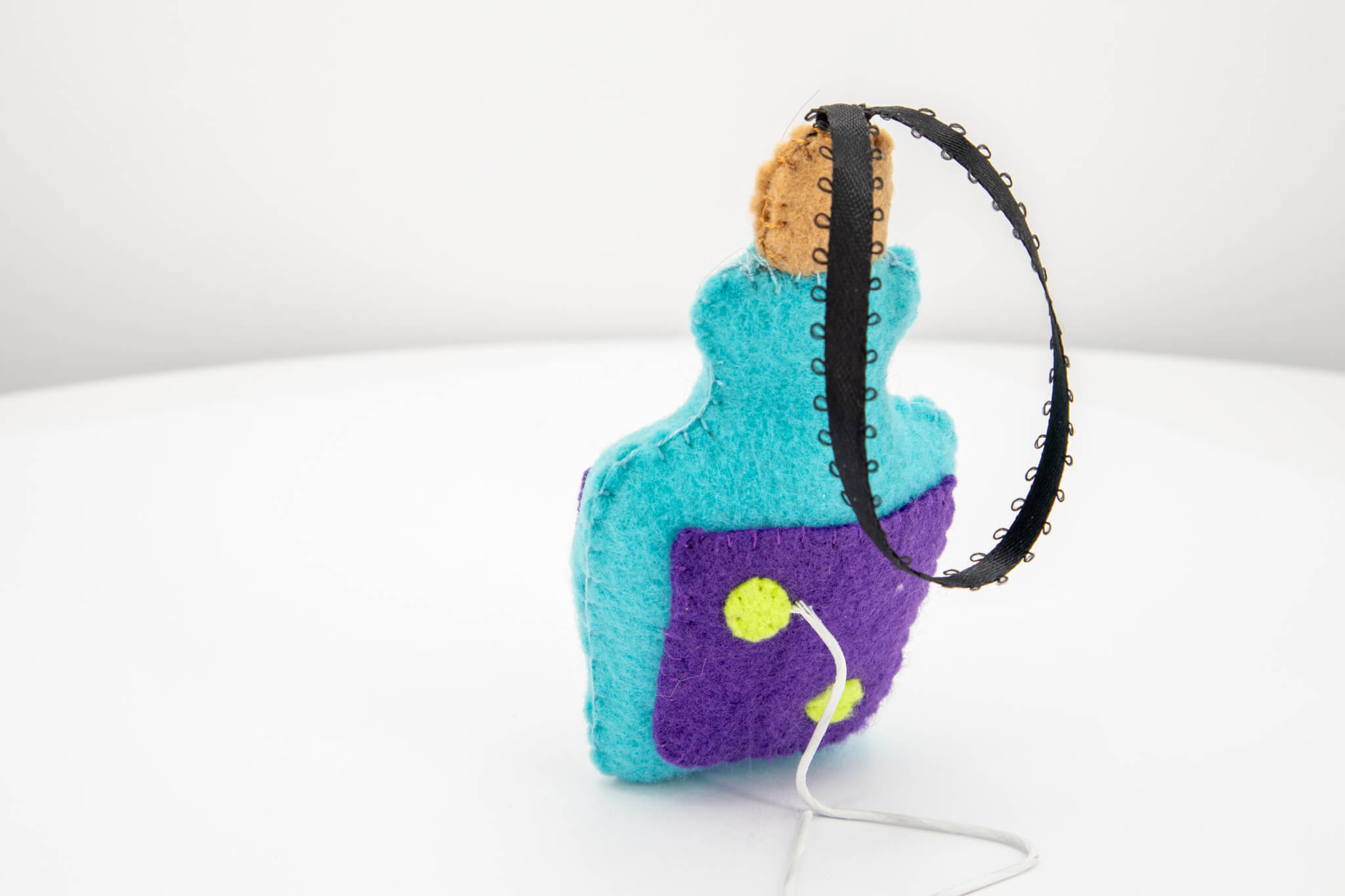 Poison Bottle Felt Ornament - Pearl Moon Creations