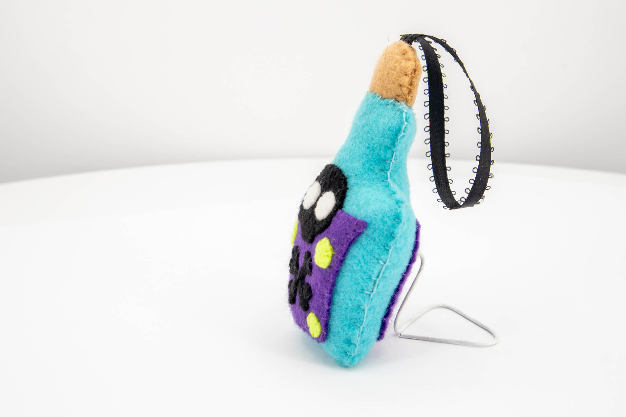 Poison Bottle Felt Ornament - Pearl Moon Creations