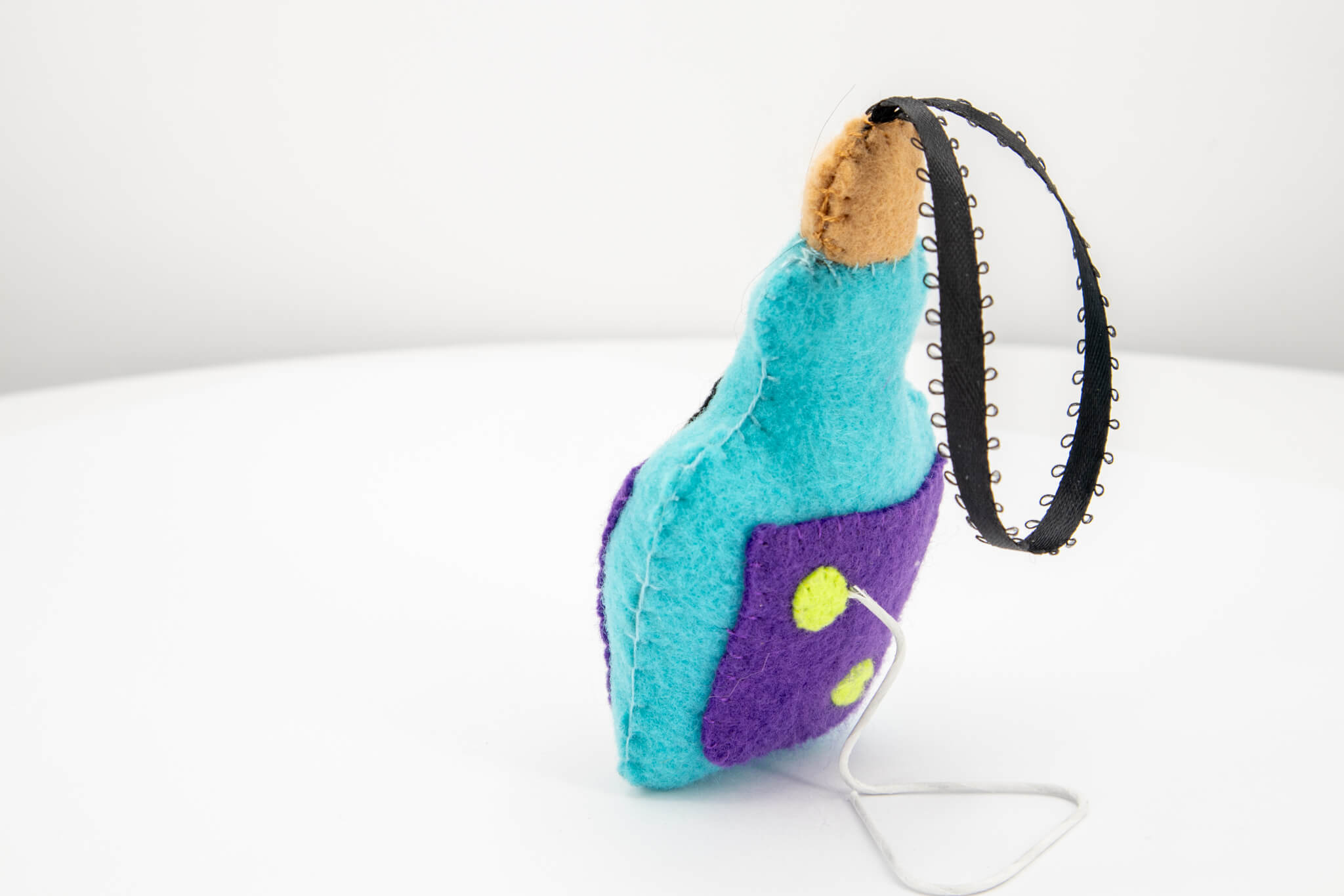 Poison Bottle Felt Ornament - Pearl Moon Creations