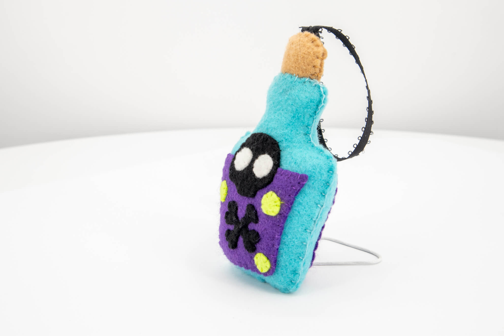 Poison Bottle Felt Ornament - Pearl Moon Creations