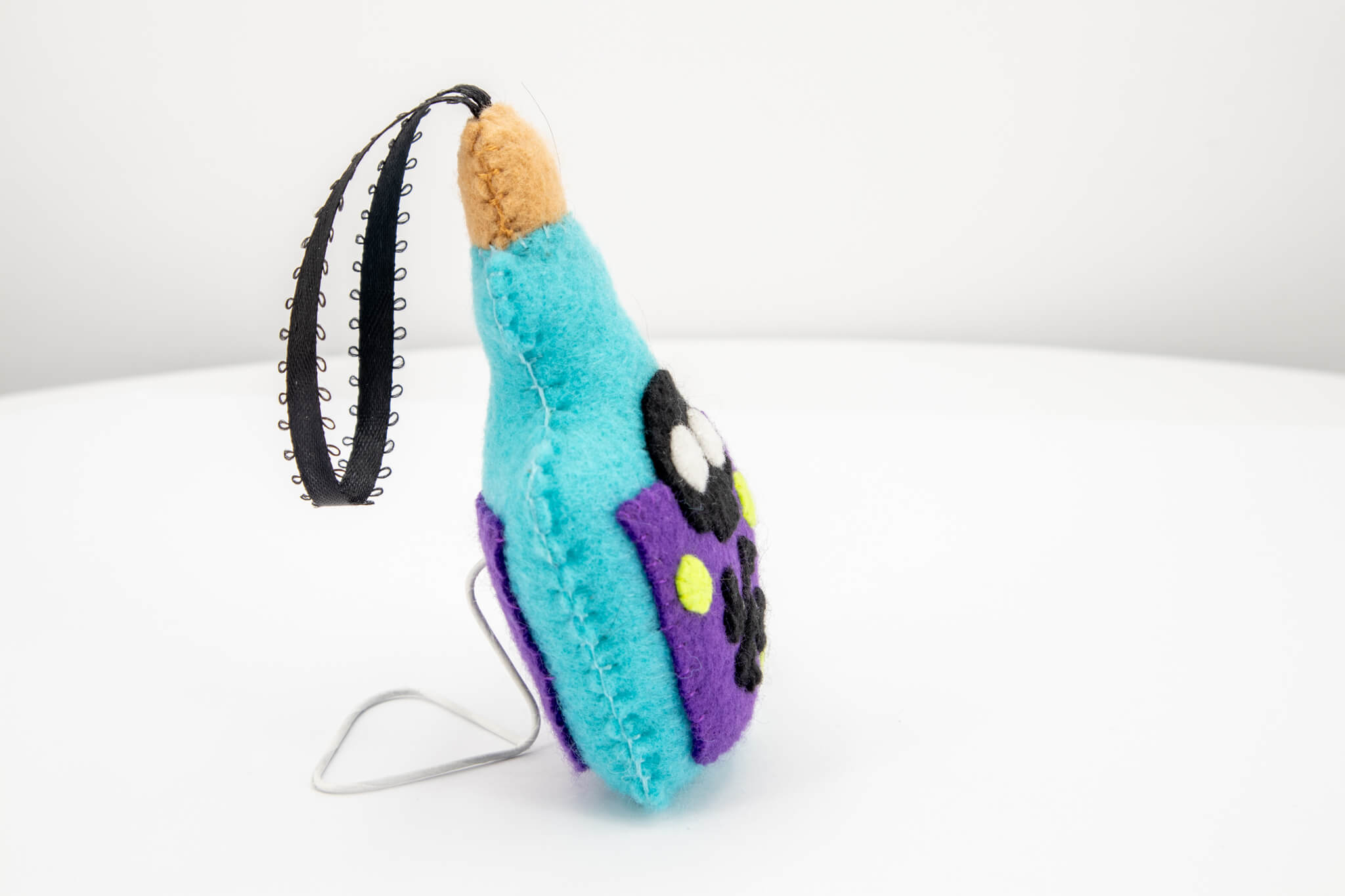 Poison Bottle Felt Ornament - Pearl Moon Creations