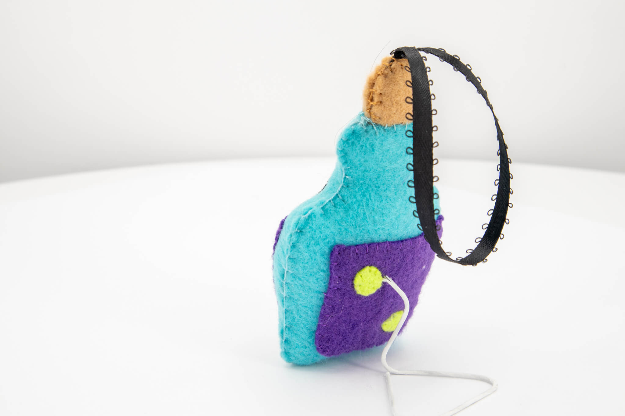 Poison Bottle Felt Ornament - Pearl Moon Creations