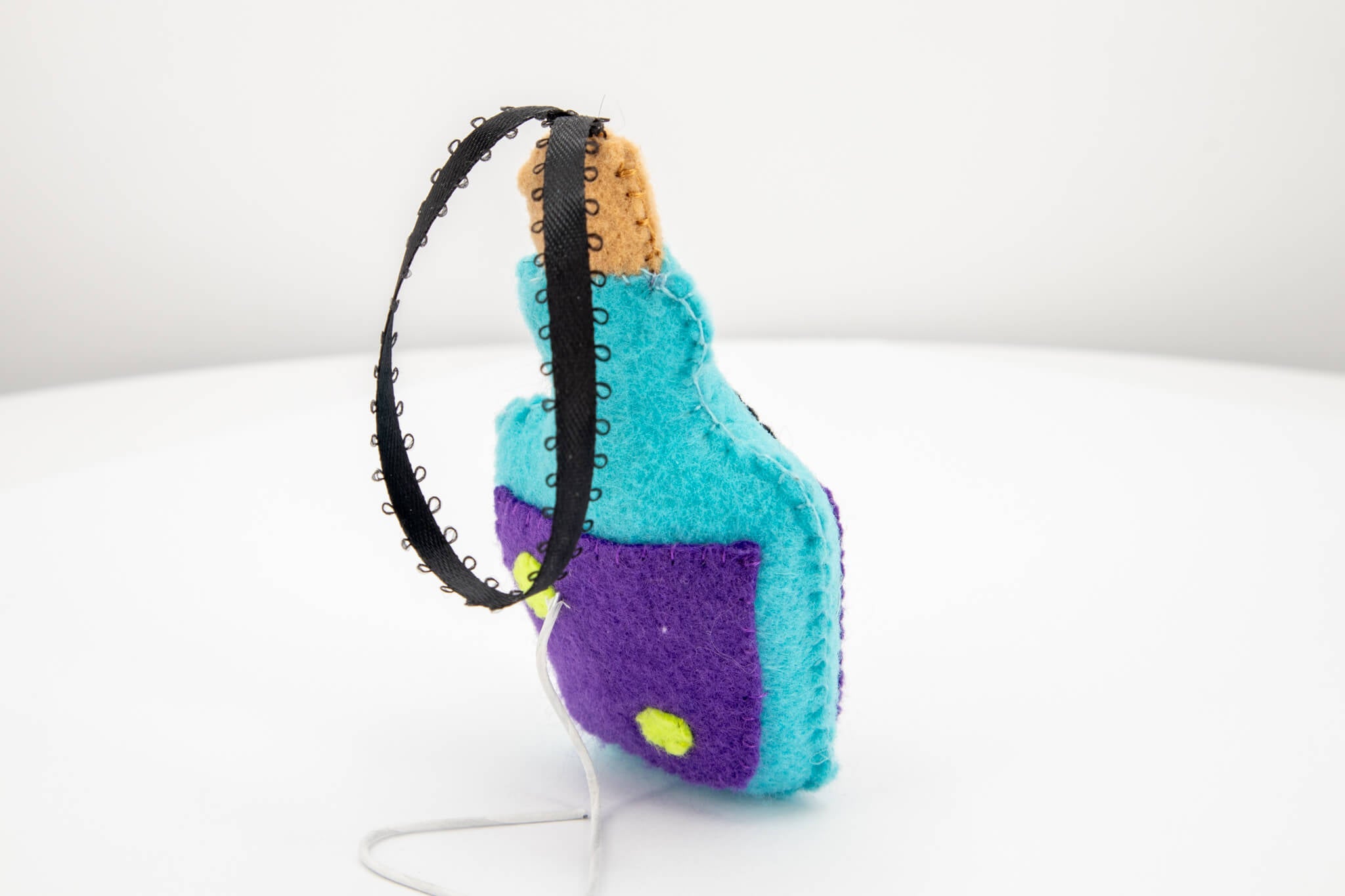 Poison Bottle Felt Ornament - Pearl Moon Creations