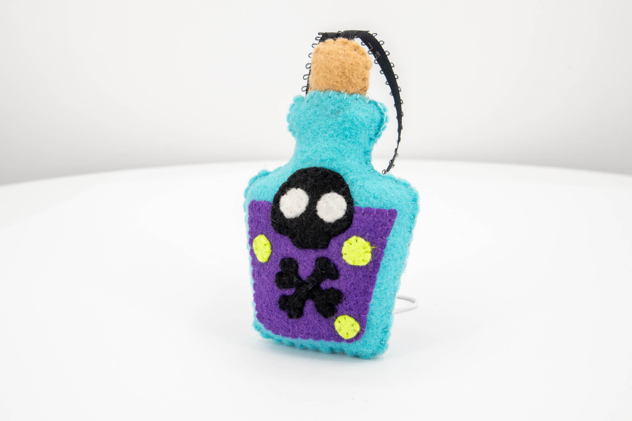 Poison Bottle Felt Ornament - Pearl Moon Creations