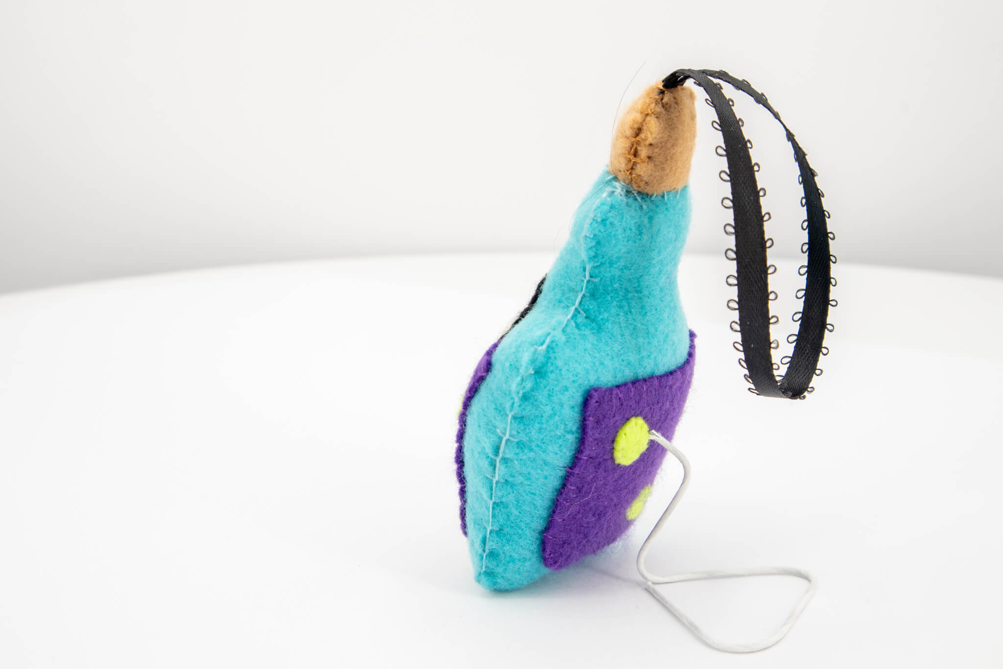 Poison Bottle Felt Ornament - Pearl Moon Creations