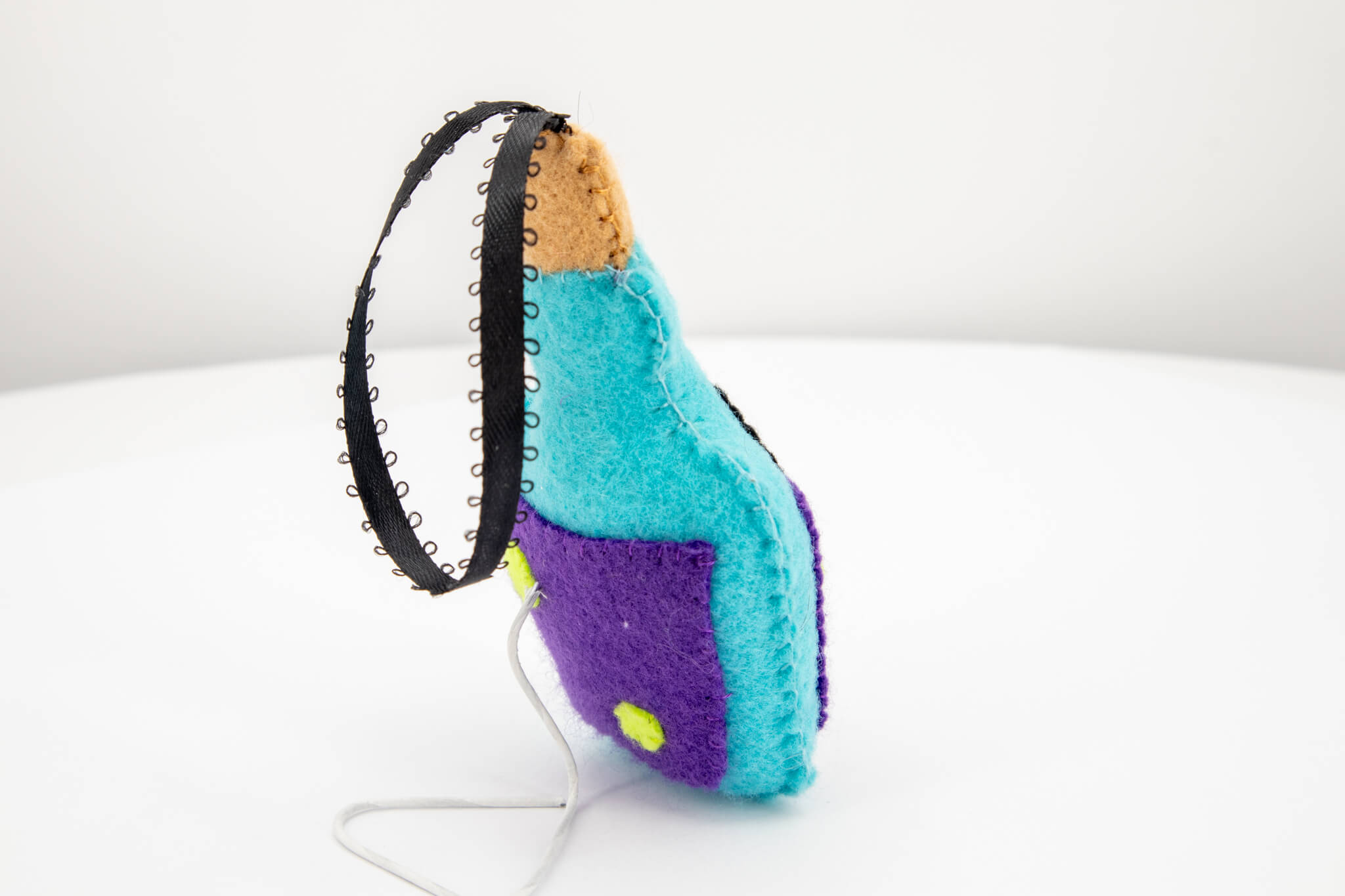 Poison Bottle Felt Ornament - Pearl Moon Creations