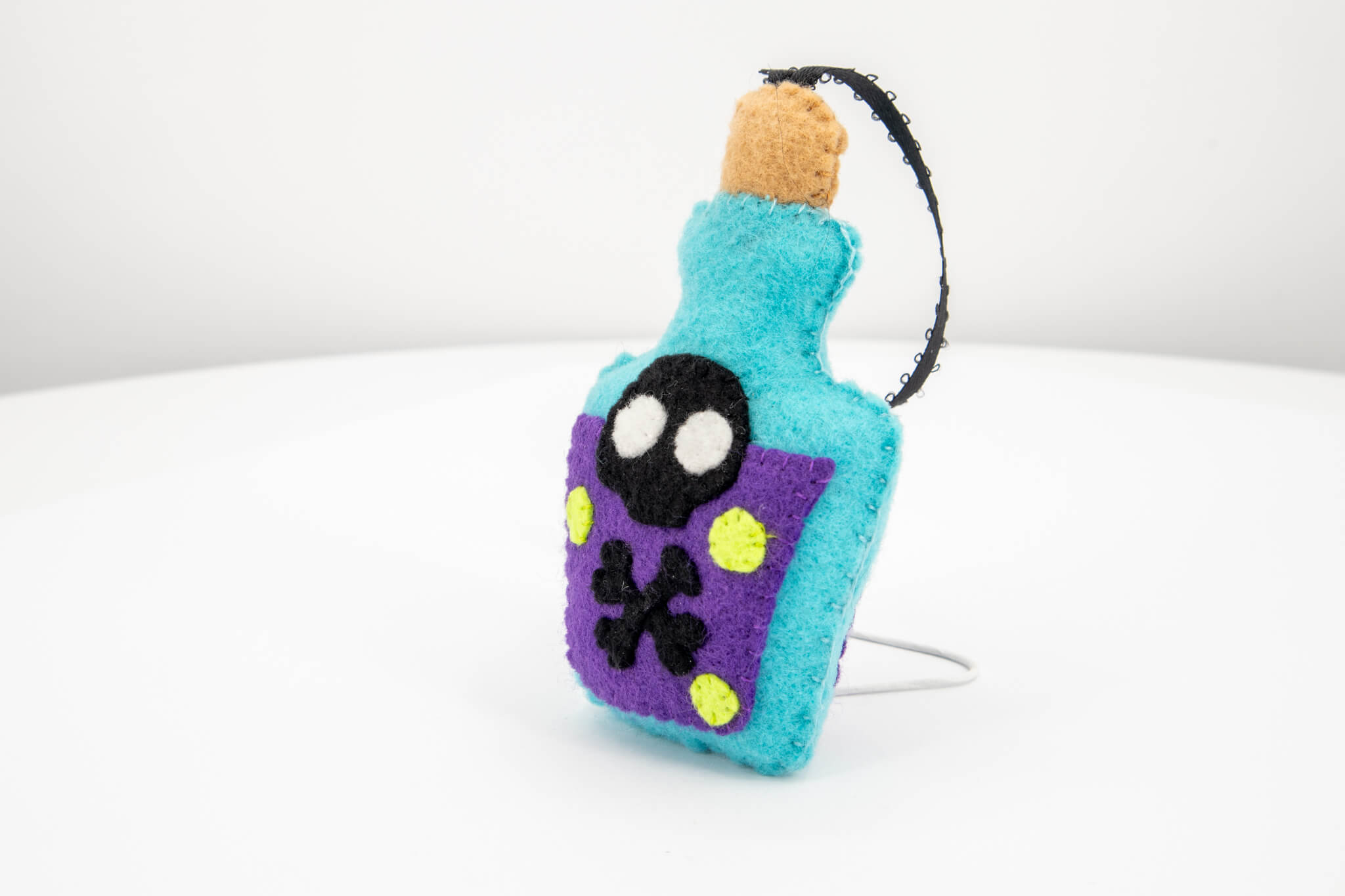 Poison Bottle Felt Ornament - Pearl Moon Creations