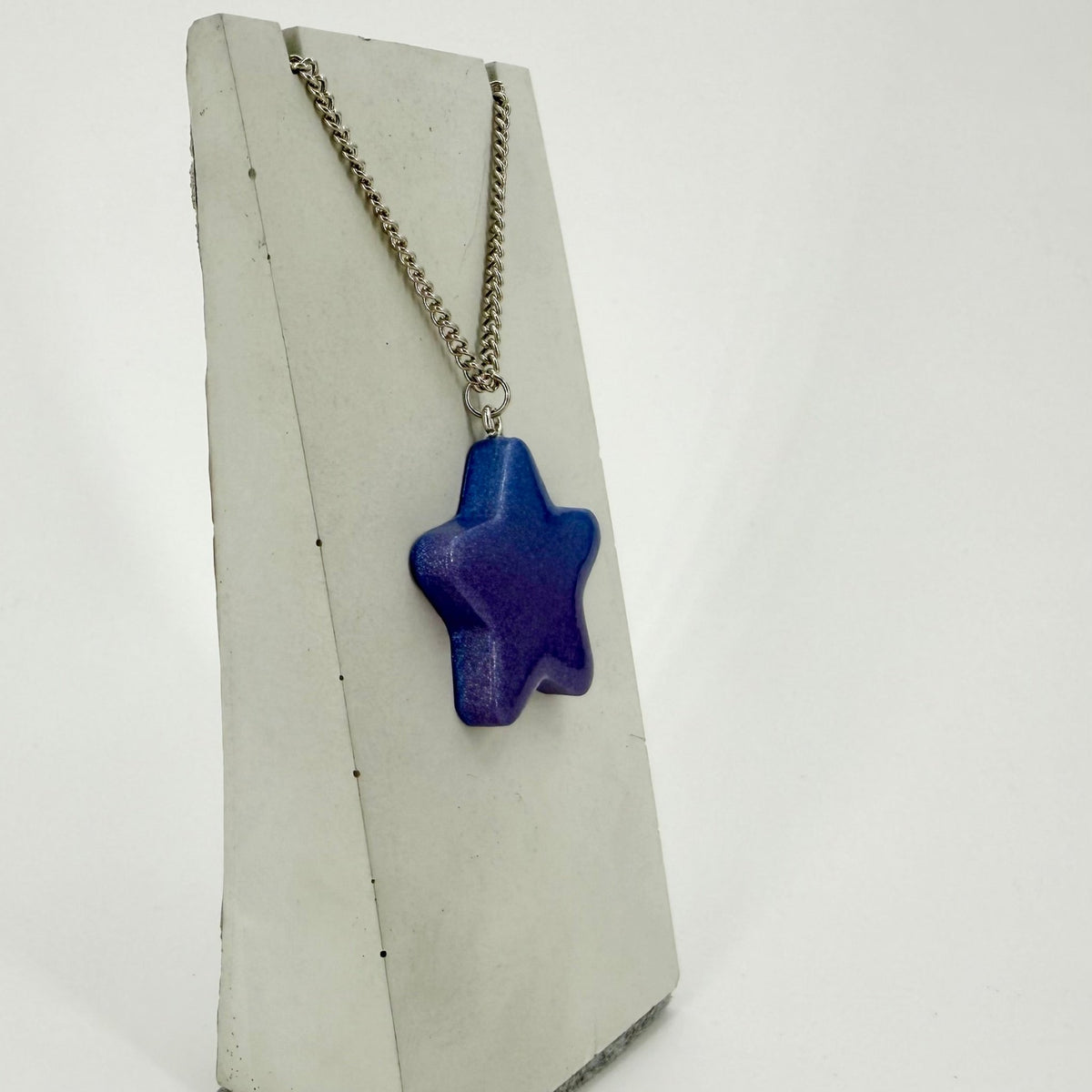 Purple Ombre Star Pendant Necklace - Pearl Moon Creations