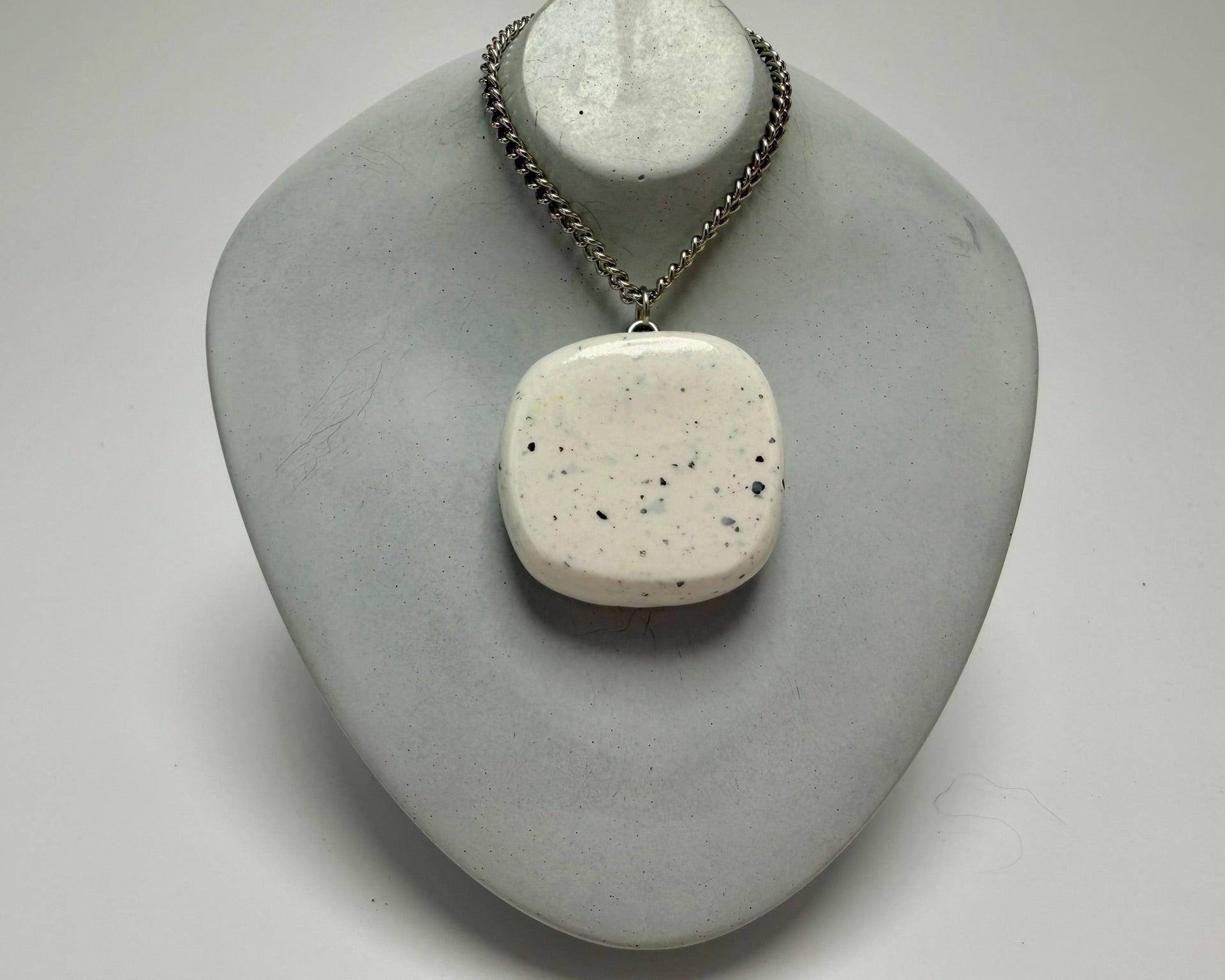 Purple Wildflower Pendant Necklace - Pearl Moon Creations