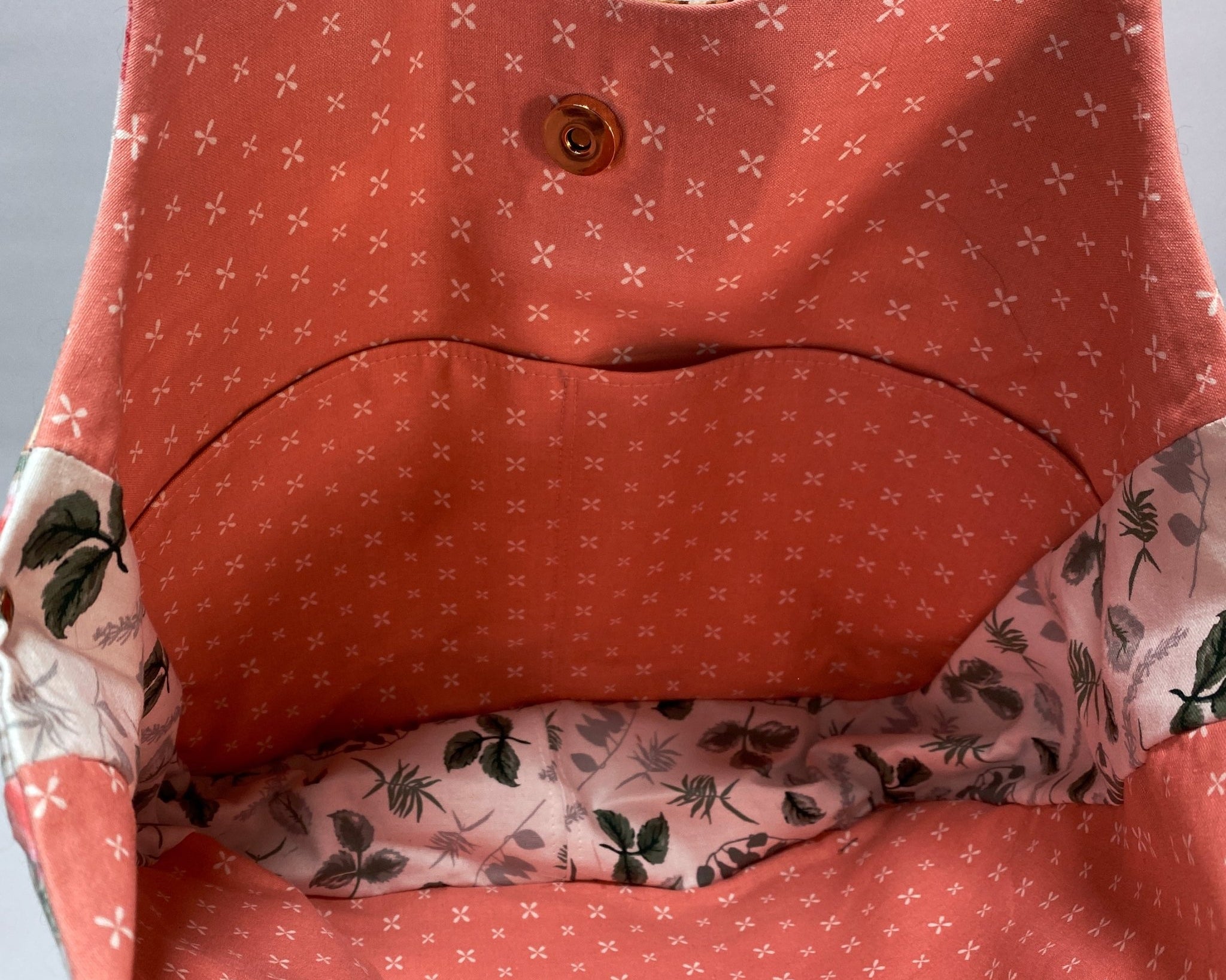 Rose Larkspur Tote - Pearl Moon Creations