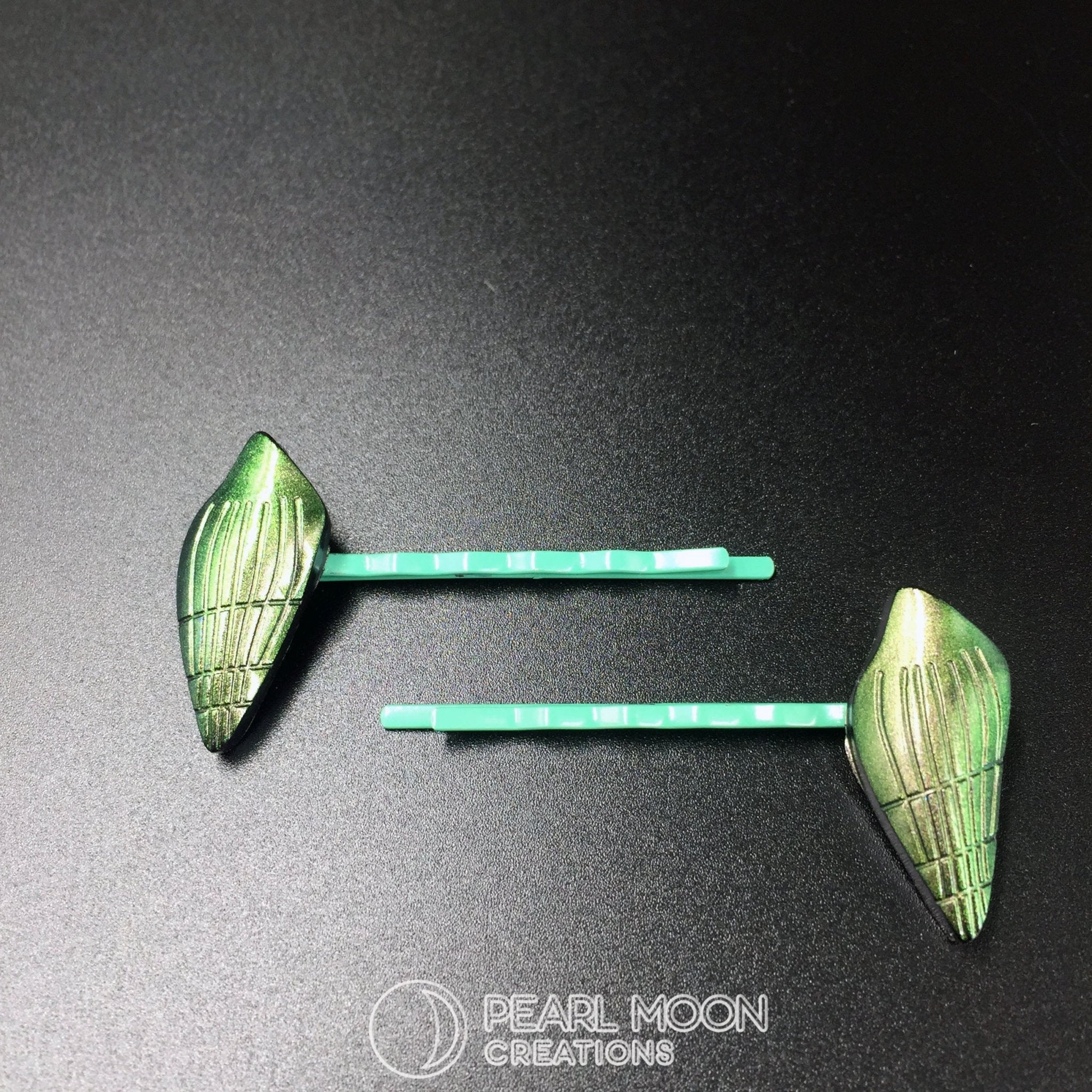 SeaShell Bobby Pin Barrettes - Pearl Moon Creations