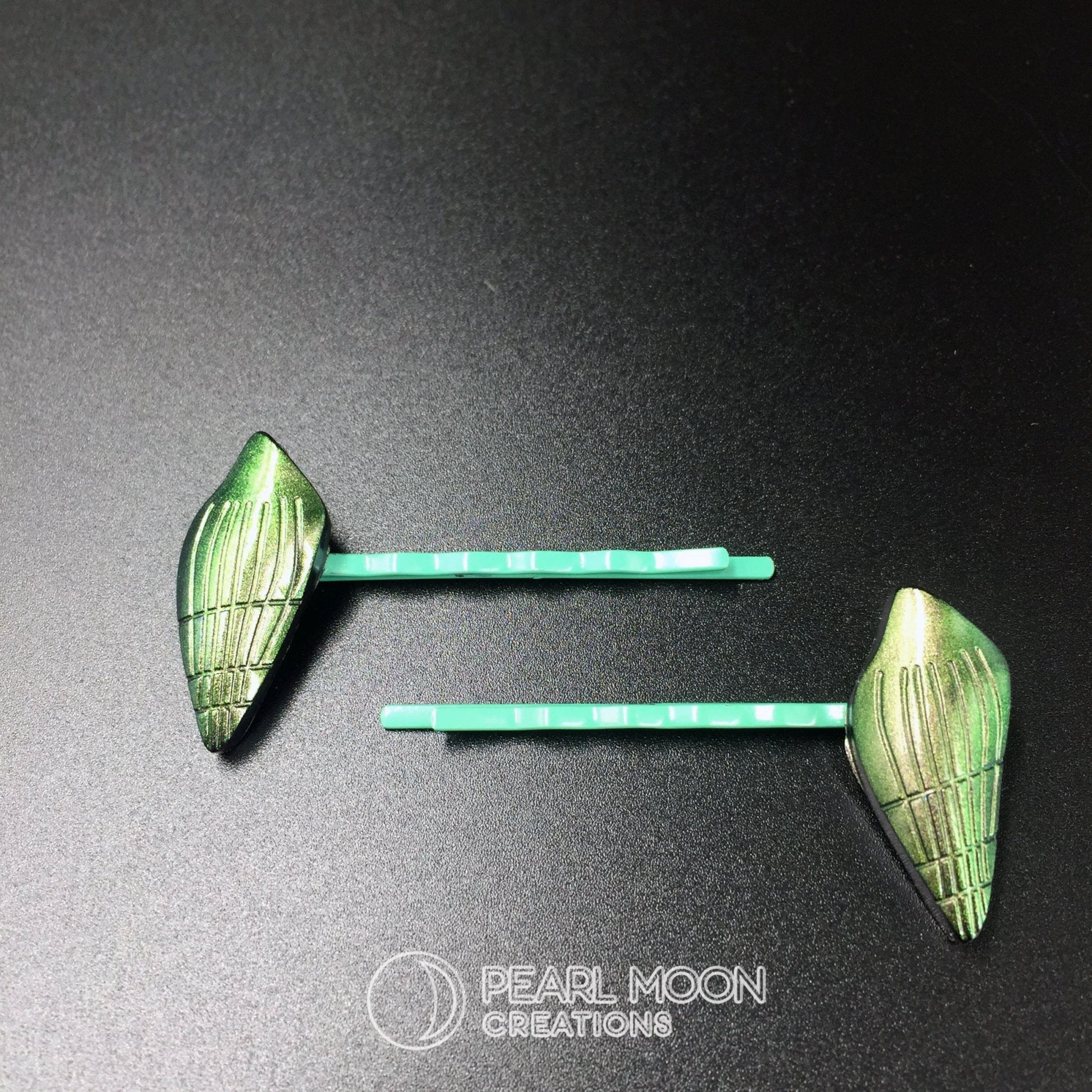 SeaShell Bobby Pin Barrettes - Pearl Moon Creations