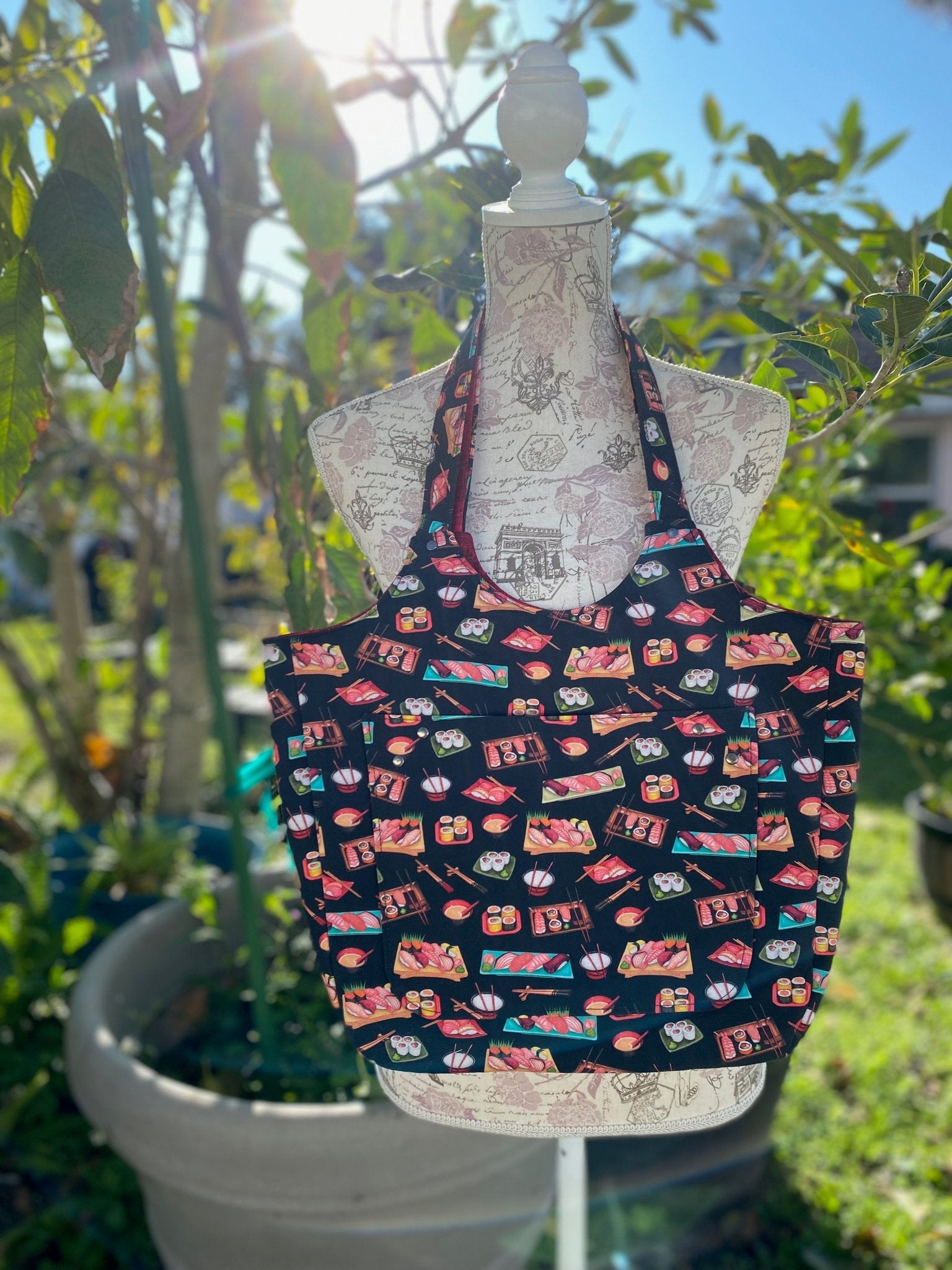 Sushi Larkspur Shoulder Bag - Pearl Moon Creations