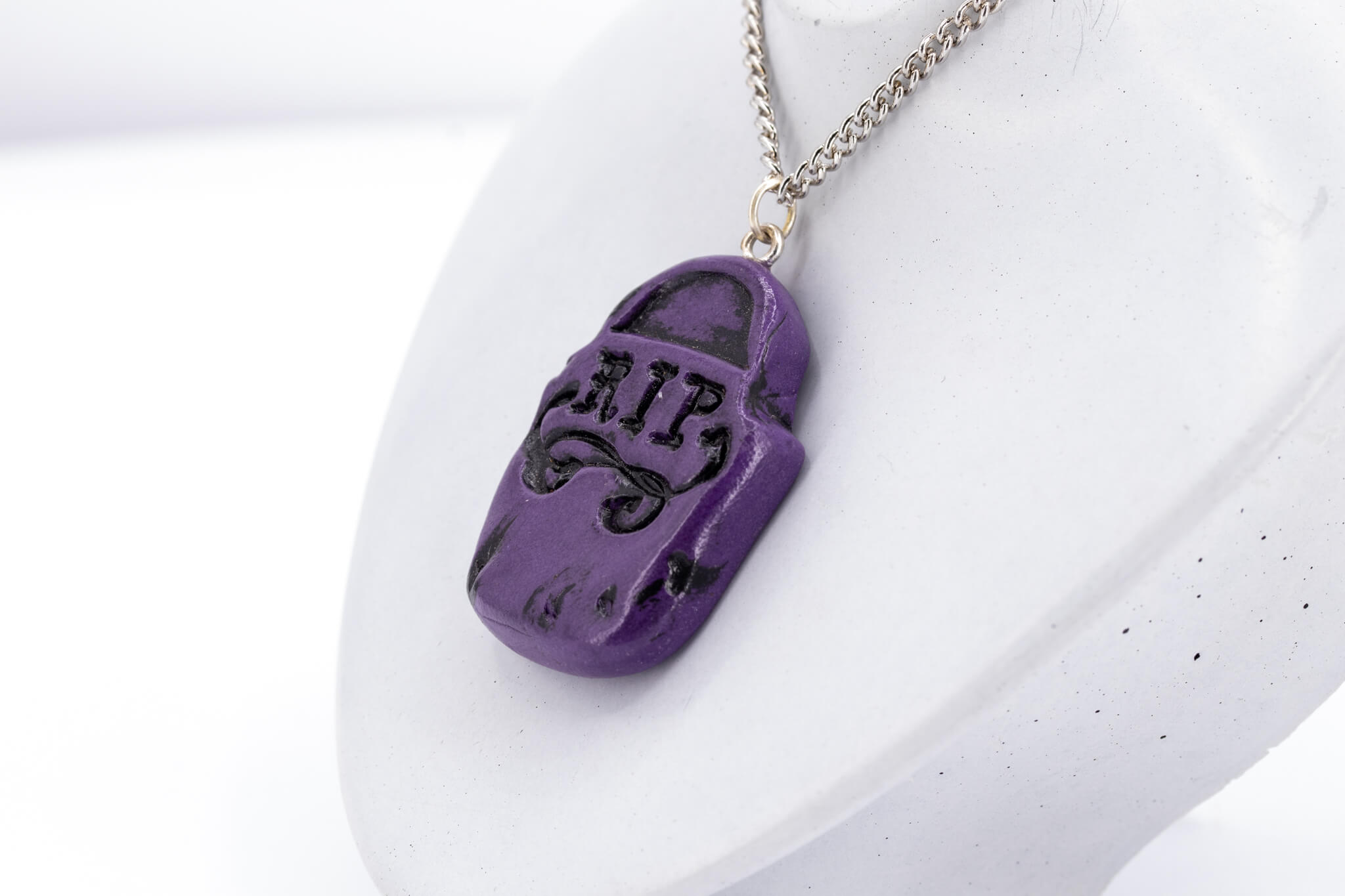 Tombstone Pendant Necklace - Pearl Moon Creations