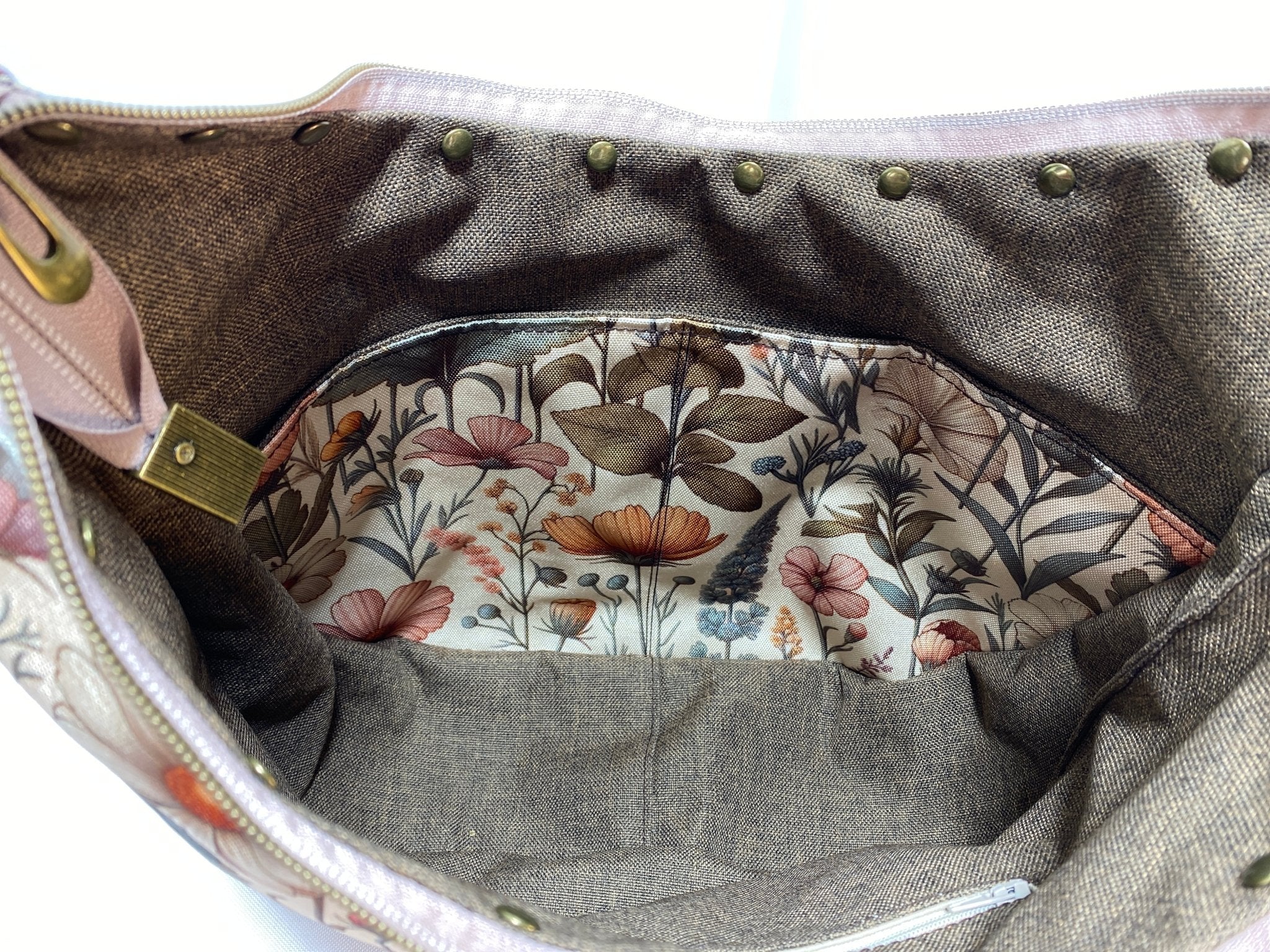 Vintage Floral Karola Shoulder Bag - Pearl Moon Creations