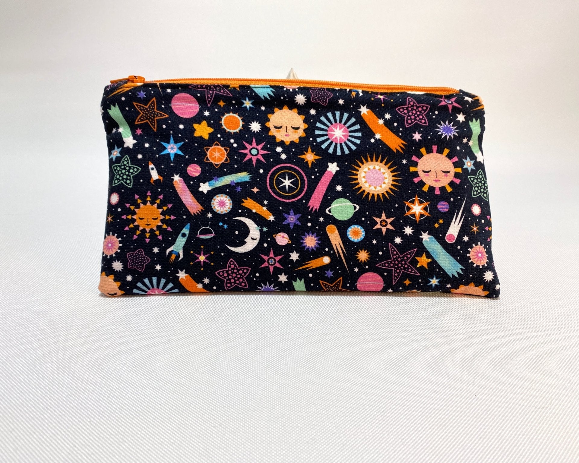 Zipper Pouch Space Blast - Pearl Moon Creations