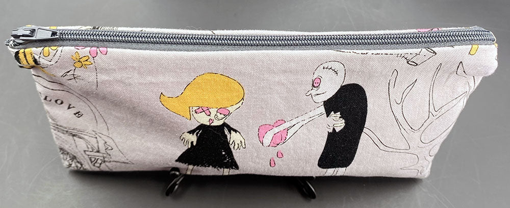 Zombie Love Zipper Pouch - Pearl Moon Creations