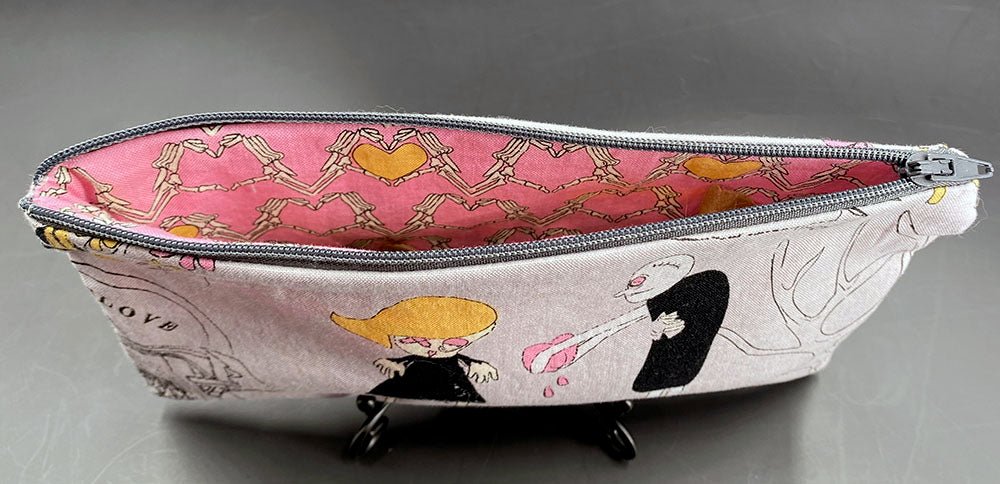 Zombie Love Zipper Pouch - Pearl Moon Creations