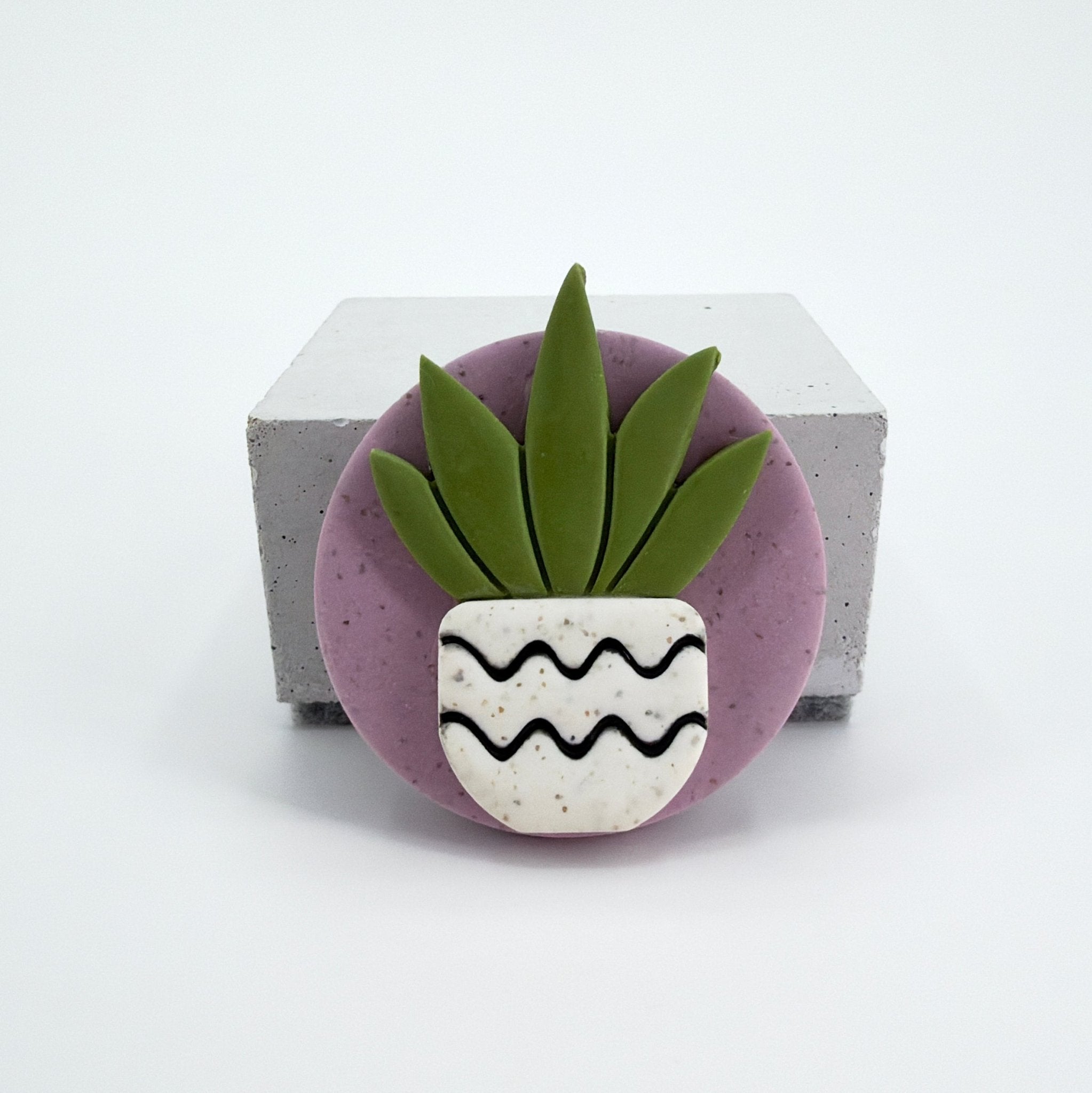 Aloe Plant Magnet - Pearl Moon Creations