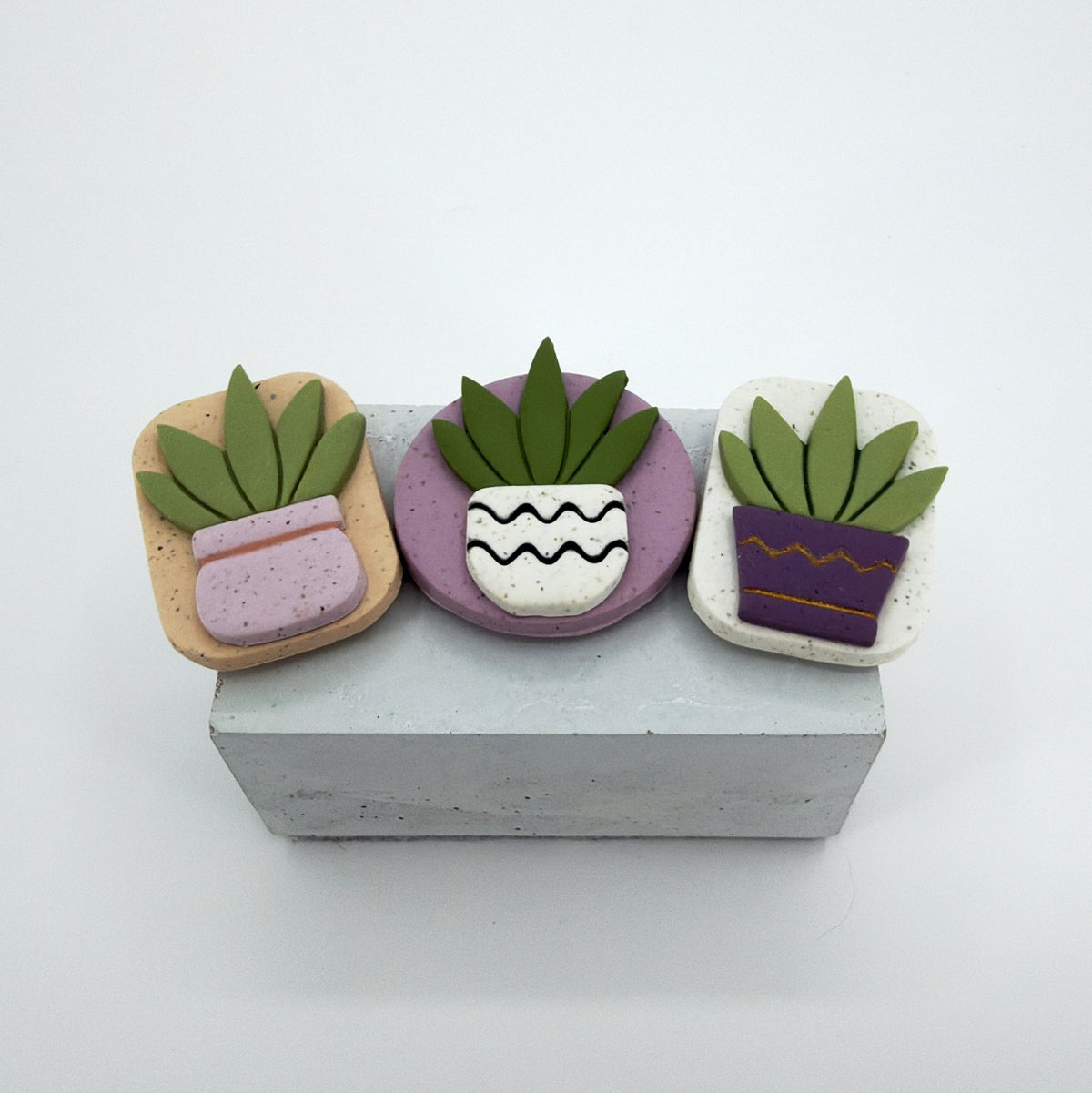 Aloe Plant Magnet - Pearl Moon Creations
