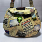 Area 51 Alien Cross Body Bag - Pearl Moon Creations