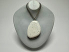 Beige Wildflower Pendant Necklace - Pearl Moon Creations