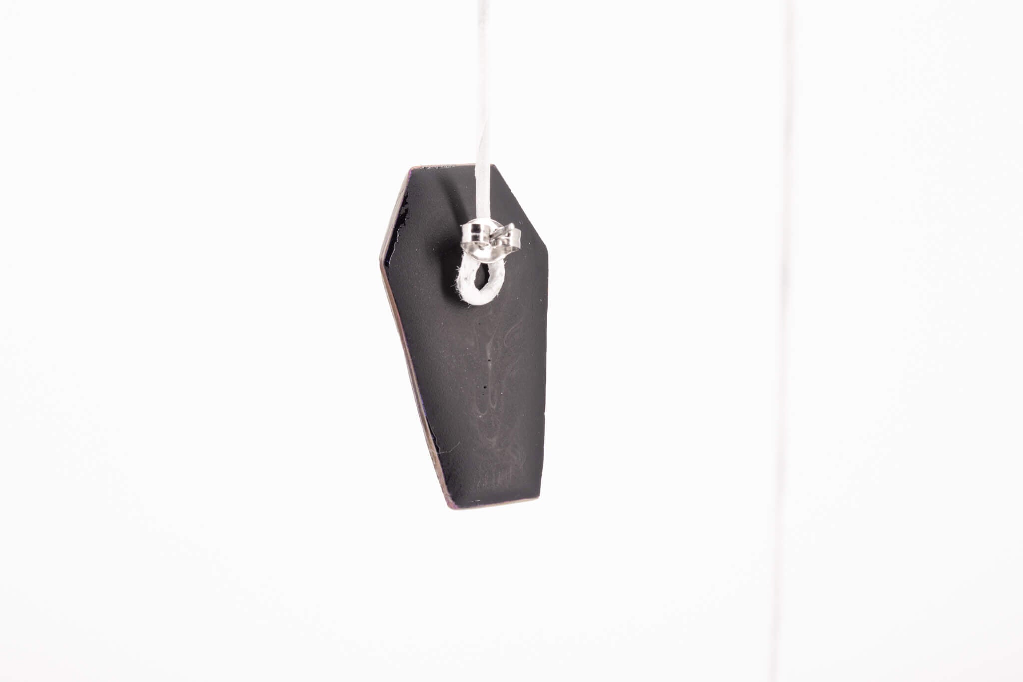 Casket Stud Earrings - Pearl Moon Creations