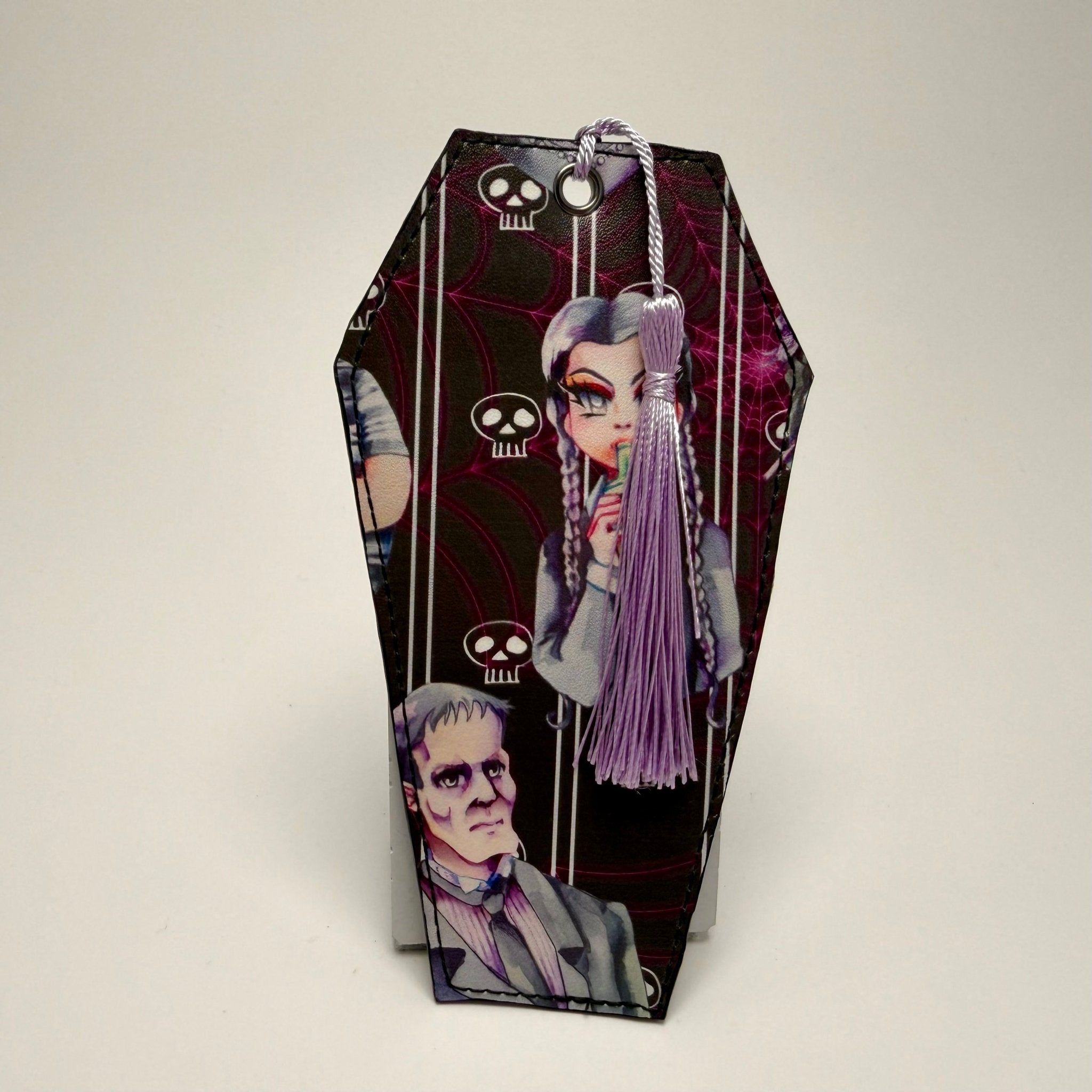 Coffin Bookmark with Tassel - Pearl Moon Creations