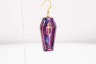 Coffin Dangle Earring - Pearl Moon Creations