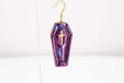 Coffin Dangle Earring - Pearl Moon Creations