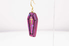 Coffin Dangle Earring - Pearl Moon Creations