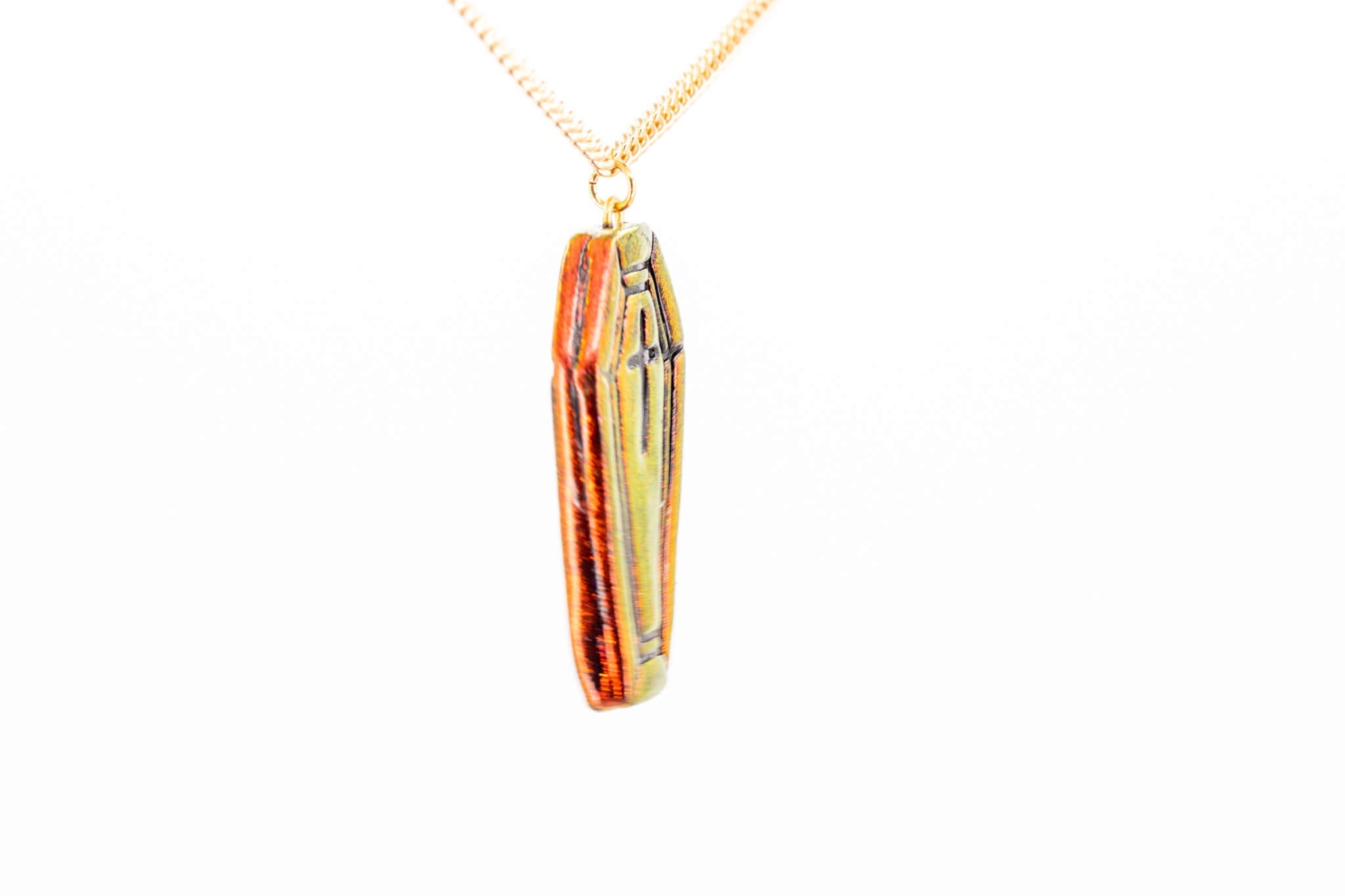 Coffin Necklace - Pearl Moon Creations
