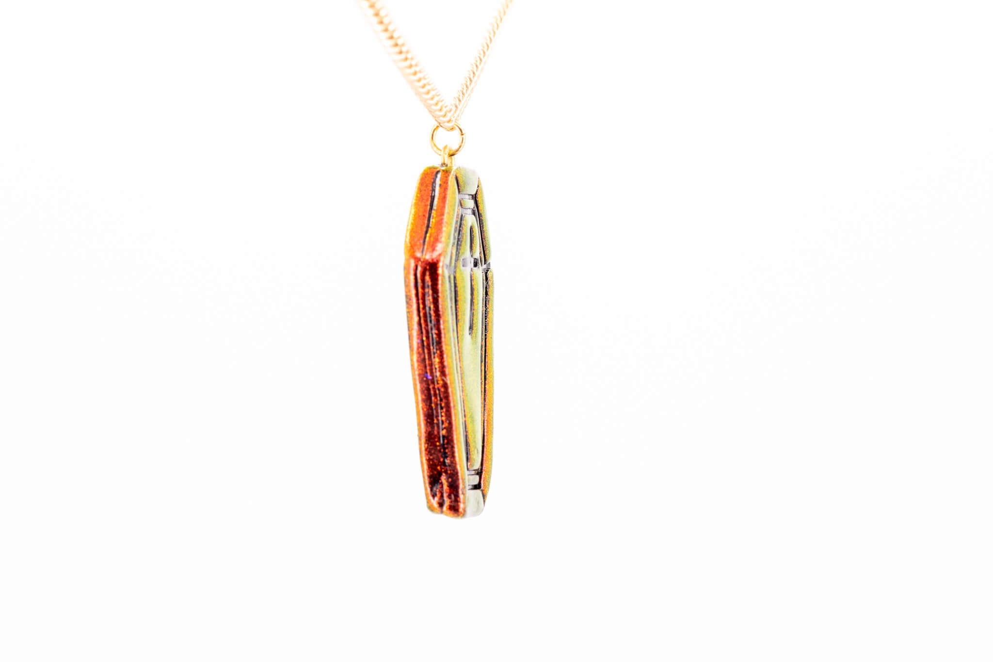 Coffin Necklace - Pearl Moon Creations