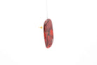 Crimson Stone Large Stud - Pearl Moon Creations