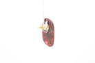 Crimson Stone Large Stud - Pearl Moon Creations