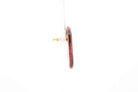 Crimson Stone Large Stud - Pearl Moon Creations