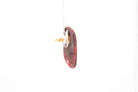 Crimson Stone Large Stud - Pearl Moon Creations