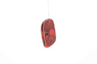 Crimson Stone Large Stud - Pearl Moon Creations