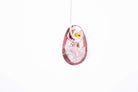 Crimson Stone Pebble Post Earrings - Pearl Moon Creations